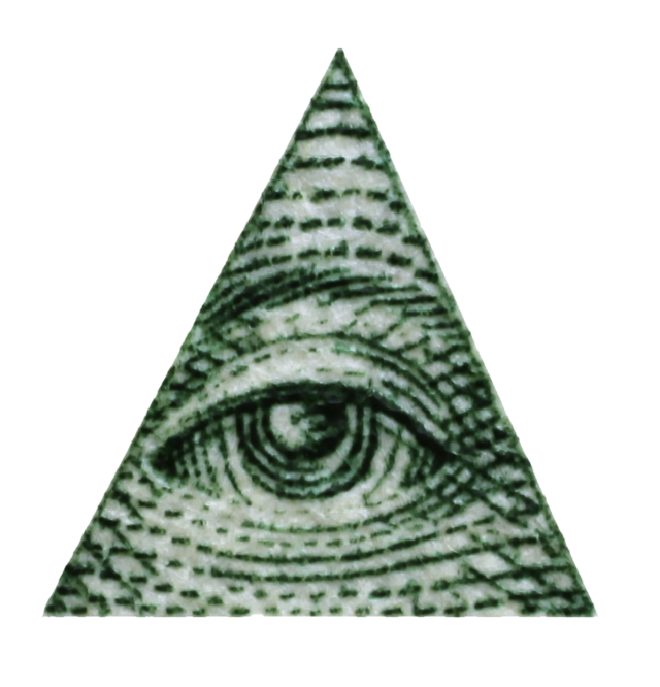圖源自：Wikipedia 維基百科 - https://zh.wikipedia.org/wiki/File:Illuminati_triangle_eye.png